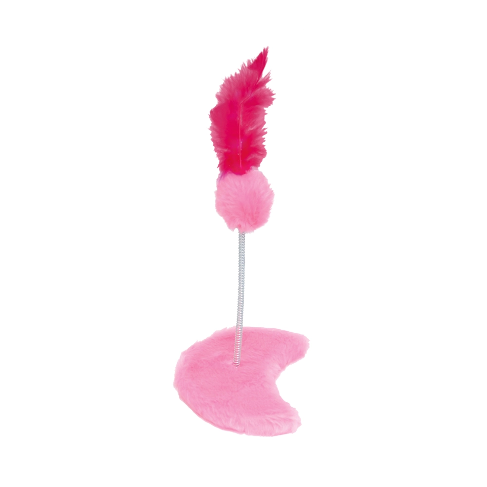 Brinquedo Arranhador São Pet Para Gatos Lua Rosa