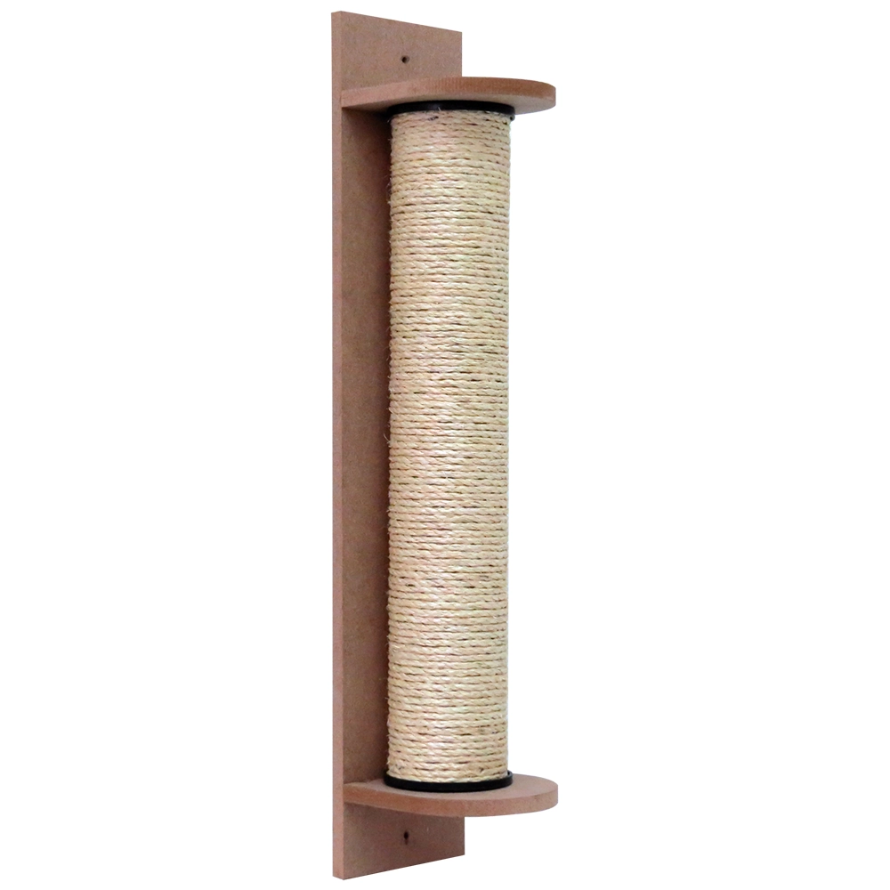 Arranhador Para Gatos Vertical De Parede Com Sisal 13x66cm São Pet