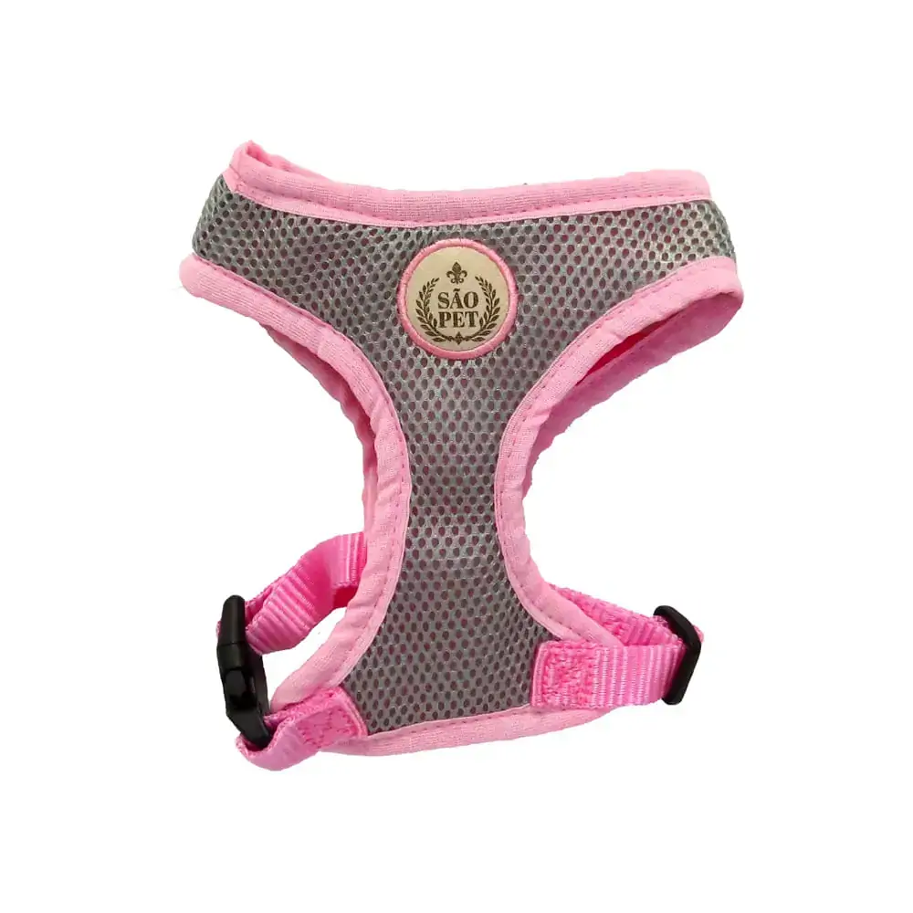 Colete Aerado Grid Rosa 02 Sb