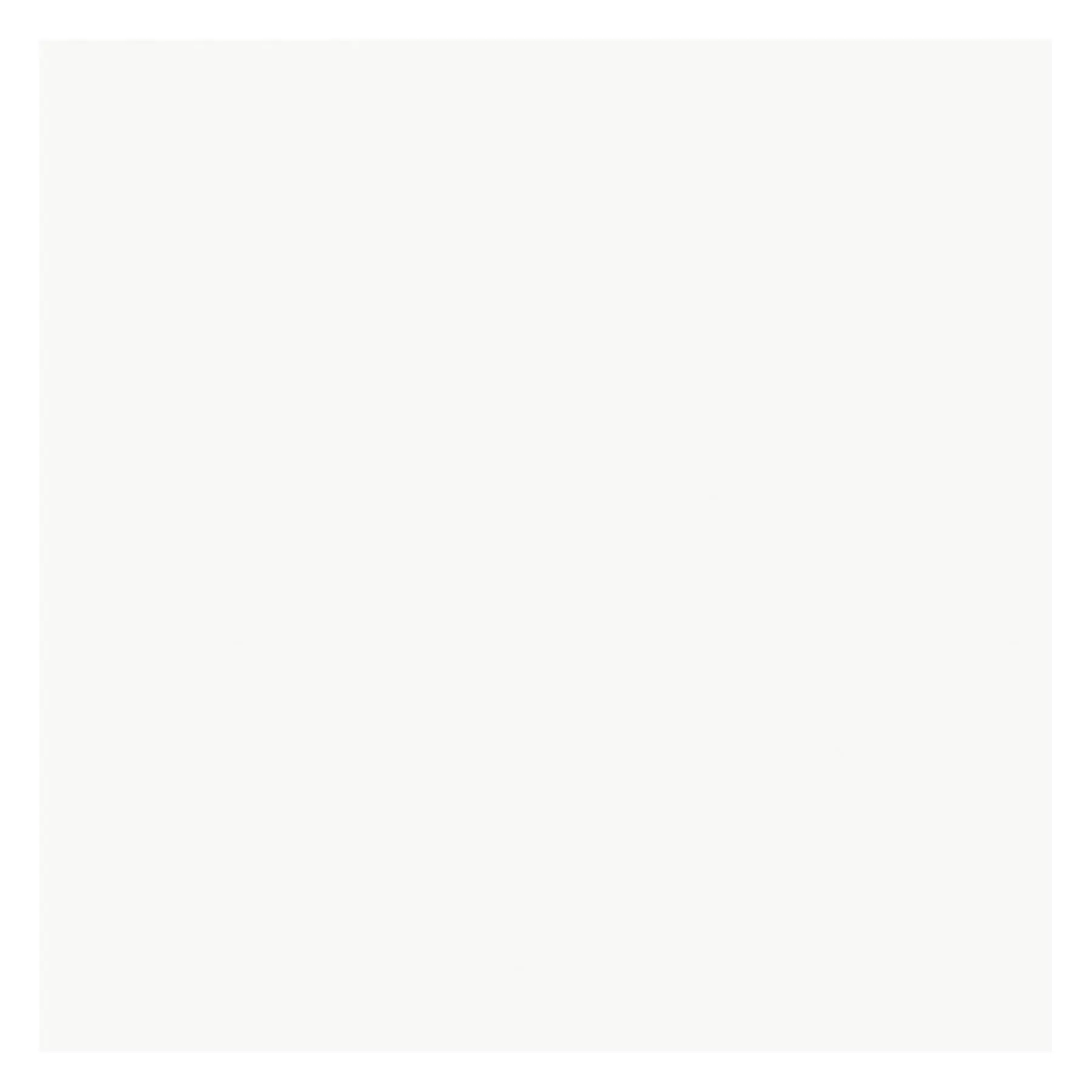 Piso Cerâmico Monocolor Branco Brilhante Borda Arredondada Interno 58x58cm PSI-66530 Incenor
