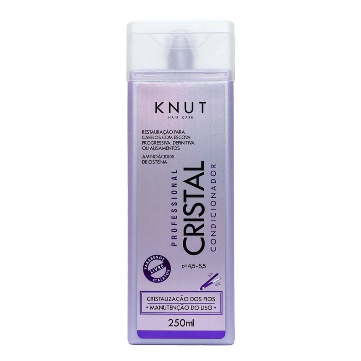 Knut Condicionador Cristal Escova 250ml