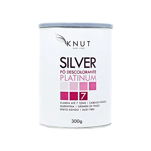 Knut Pó Descolorante Silver Platinum Queratina 300g