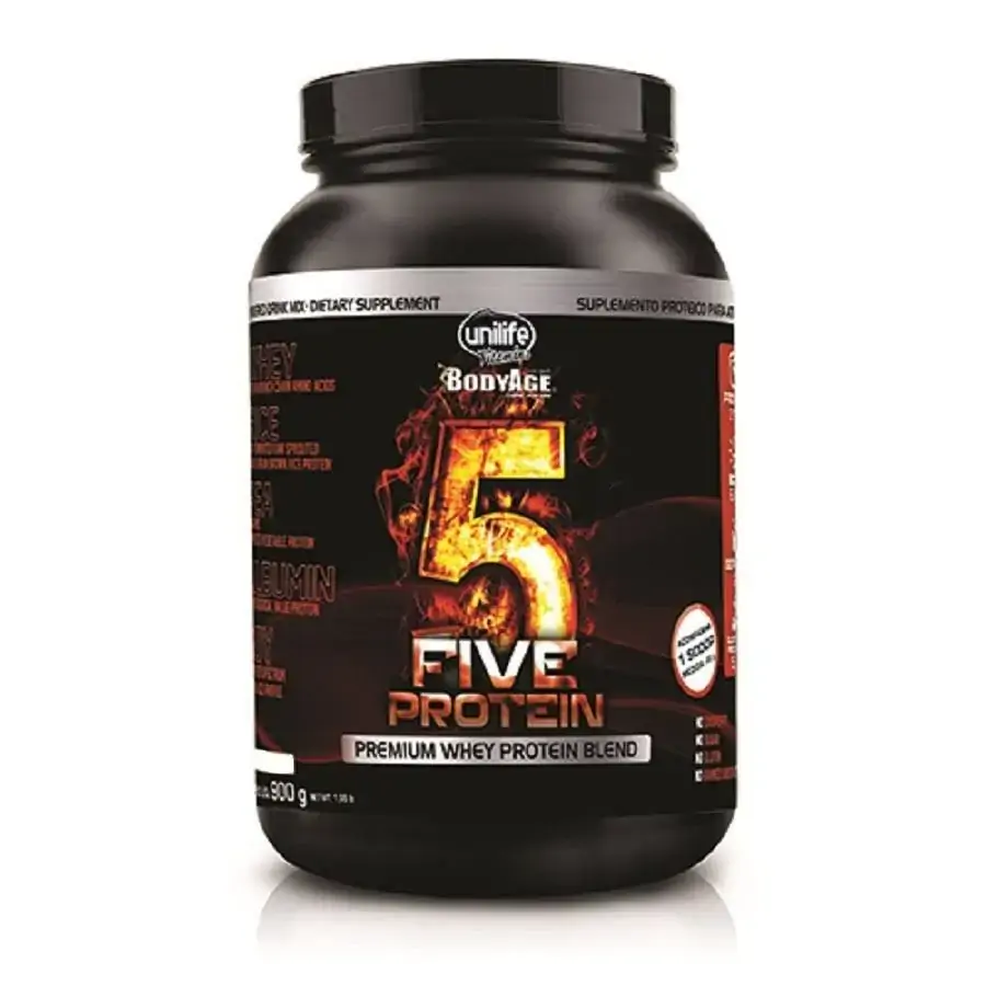 Whey Five Protein Chocolate 900g Unilife