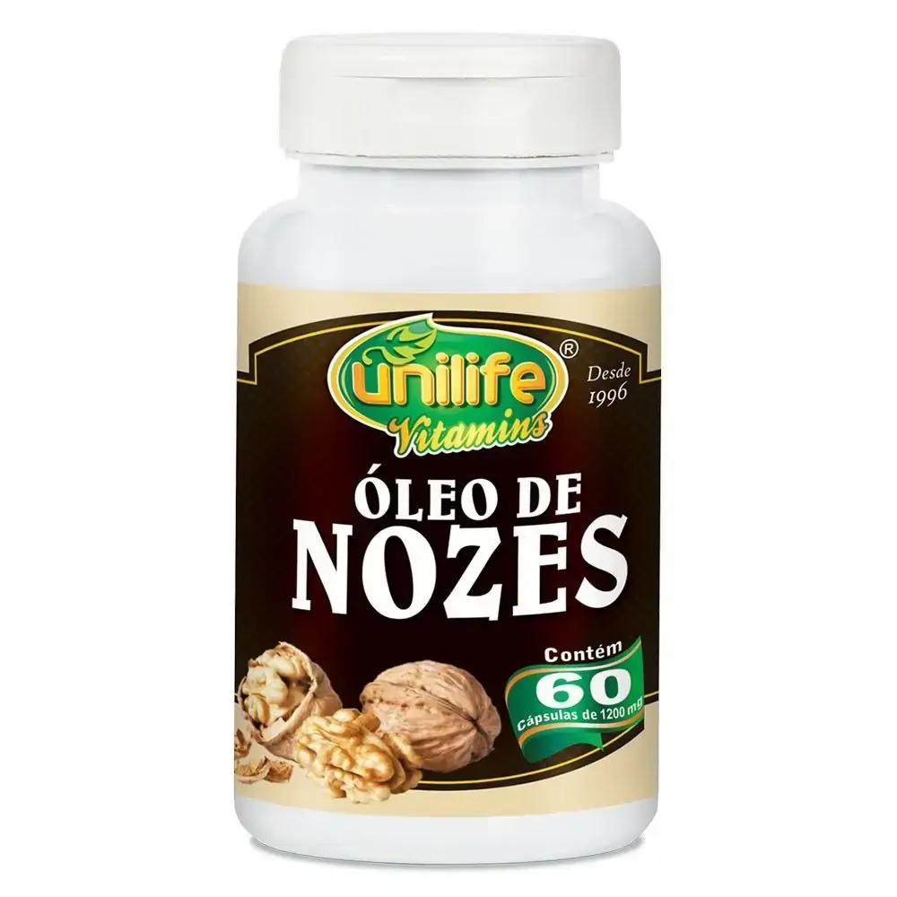 Oleo Nozes 60caps 1200mg Unilife