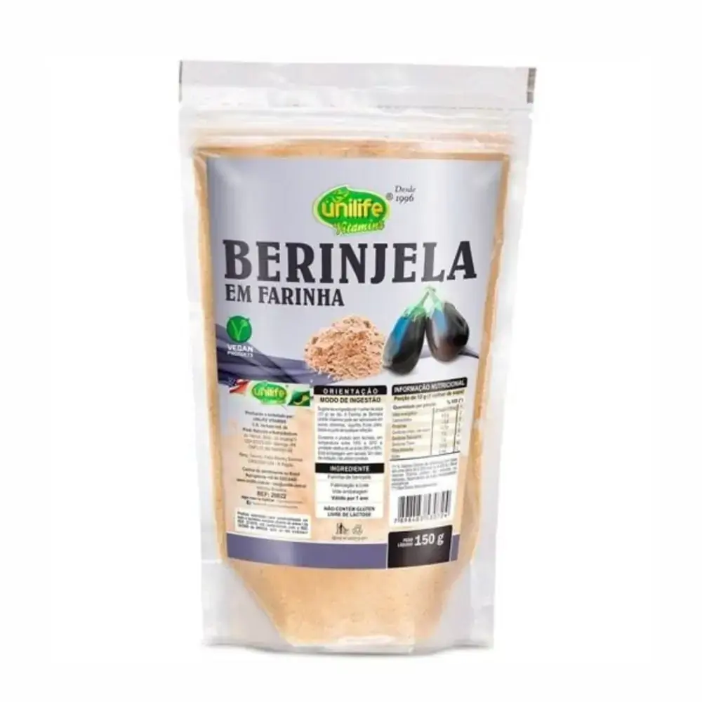 Farinha Berinjela 150g Unilife