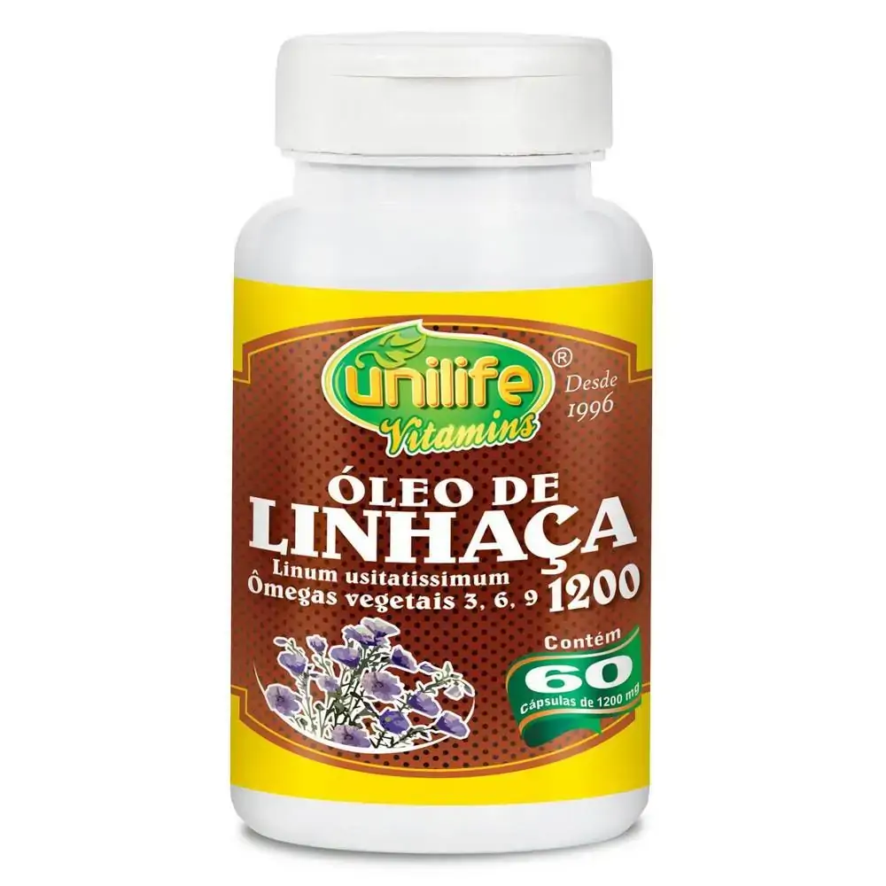 Oleo Linhaca Marrom 60caps 700mg Unilife