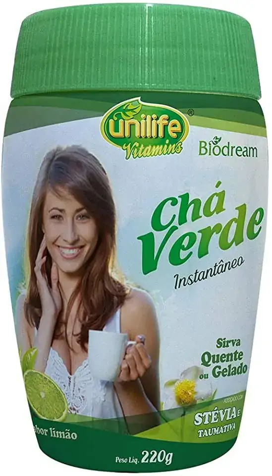 Chá Verde Instã Limão 220gr Geral