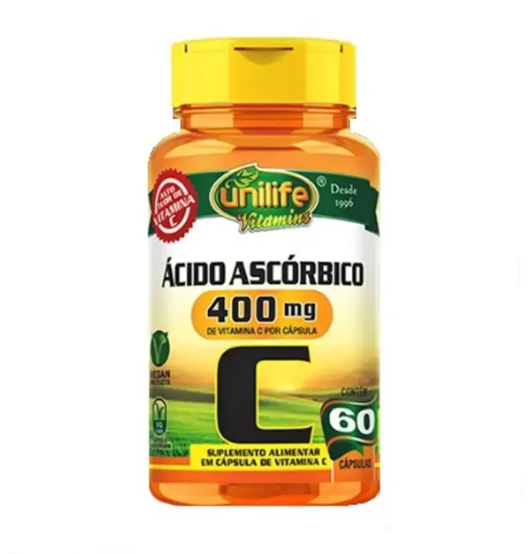 VITAMINA C - ACIDO ASCORBICO 550 MG C/60 CAPS