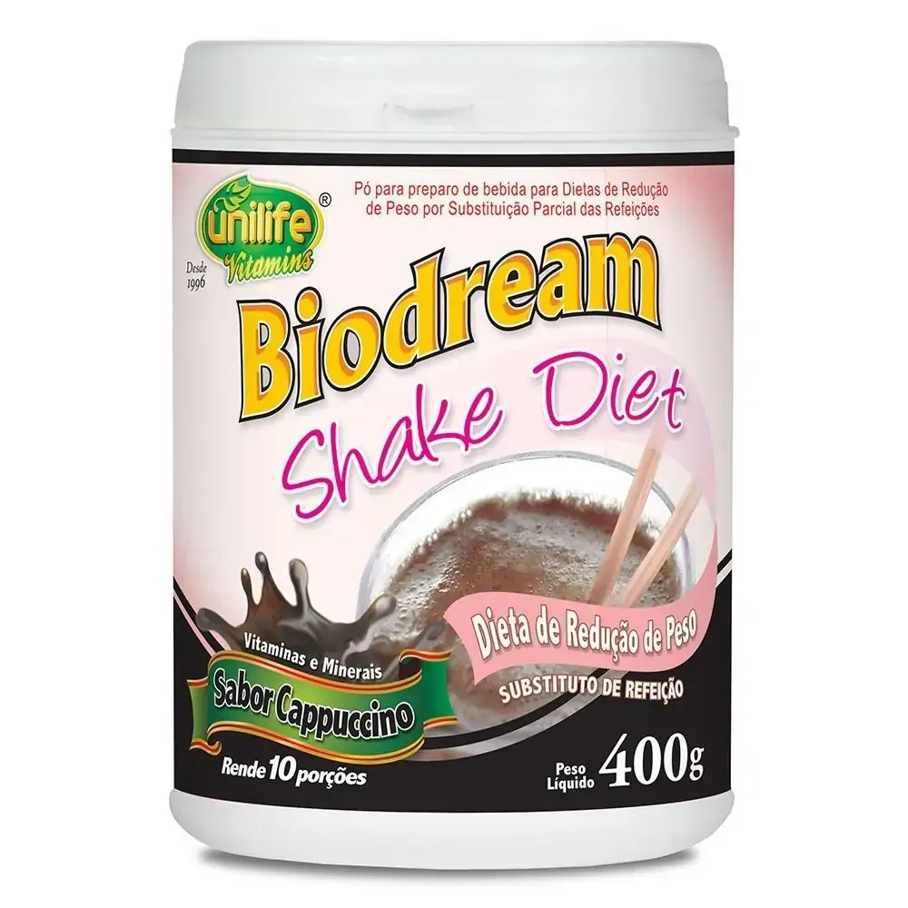 Biodream Shake De Cappuccino 400g Unilife