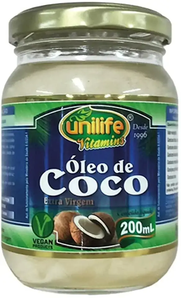 óleo De Coco Líquido Extra Virgem Unilife