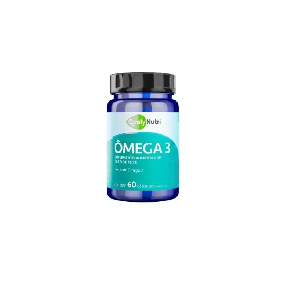 Ômega 3 C/60 Cápsulas - Qualy Nutri