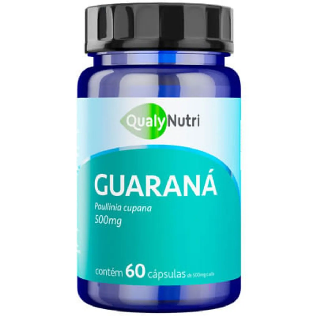 Guaraná Qualy Nutri 500mg c/60 Cápsulas