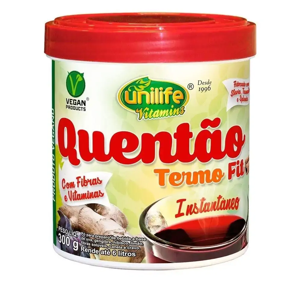 Quentão Termo Fit Instantâneo 300g Unilife