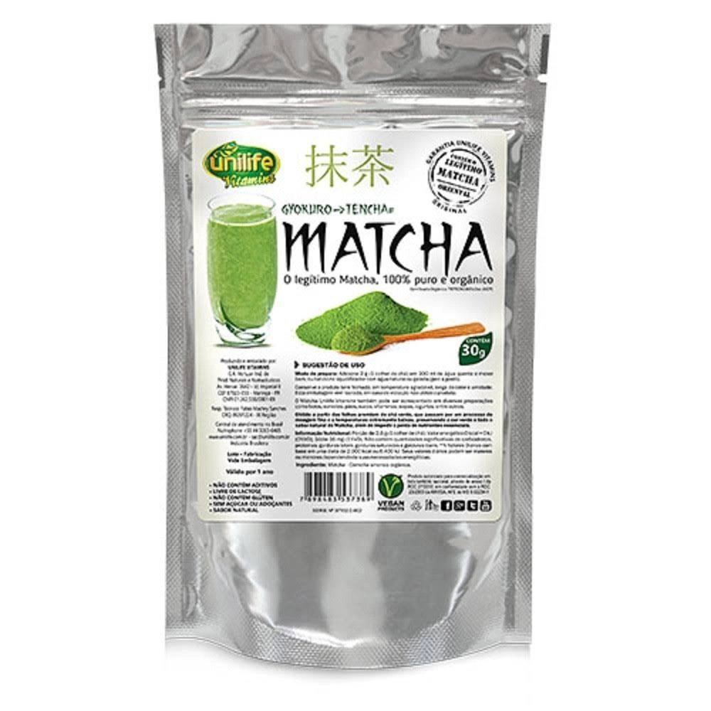 Matchá Legítimo Puro Unilife 30g