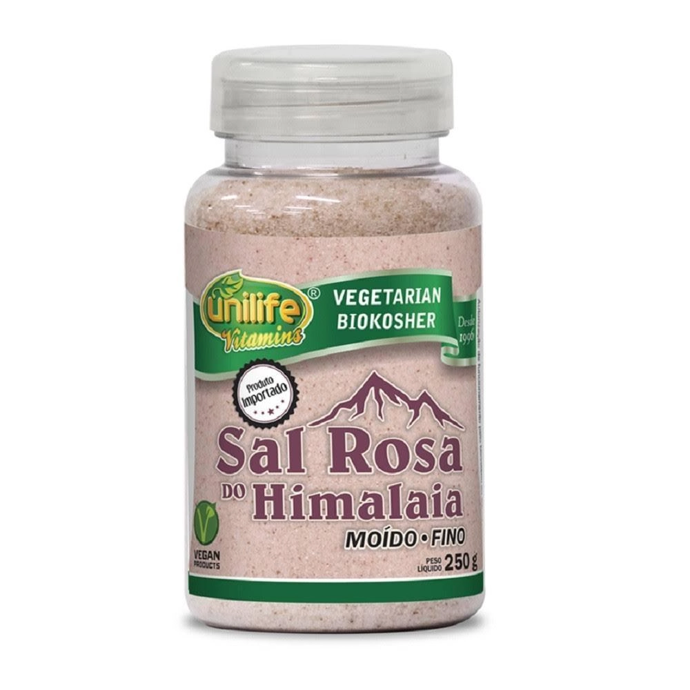 Sal Rosa Do Himalaia Moido 250g Unilife