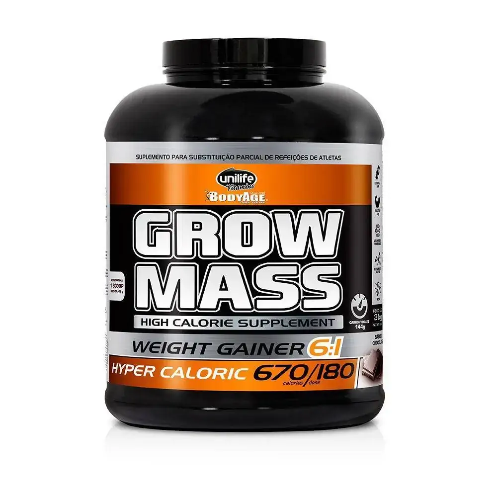 Grow Mass Hyper Caloric Chocolate 3kg