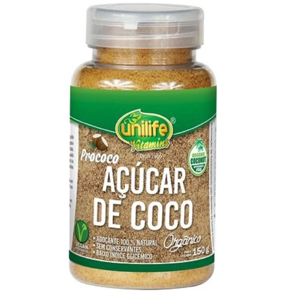 Açucar De Coco Orgãnico 150g Unilife