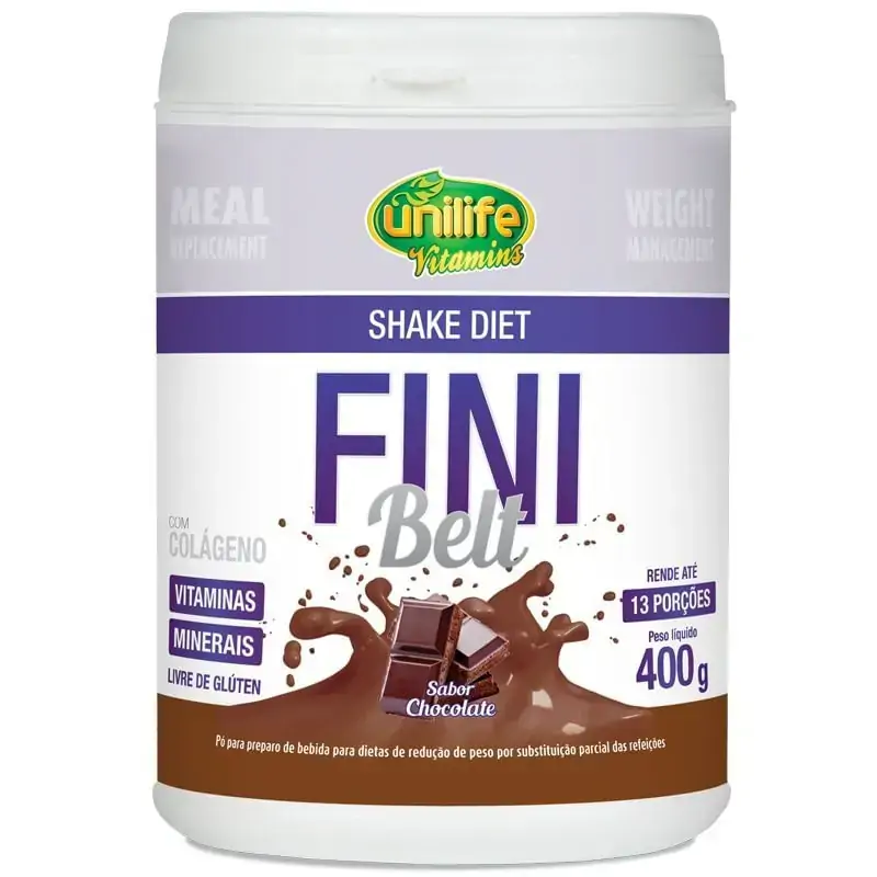 Shake Fini Belt Chocolate 400g Unilife