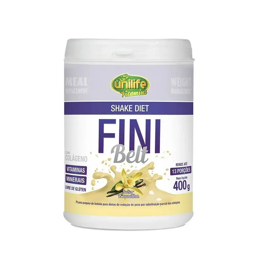Shake Fini Belt Baunilha 400g Unilife
