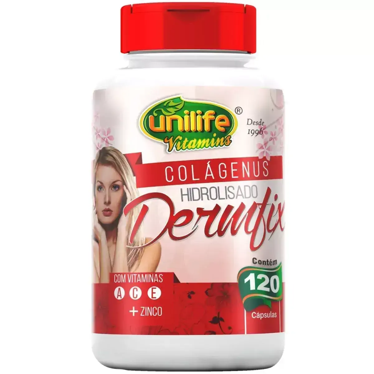 Dermfix Colágenus Hidrolizado + Vit. 450mg 120 Caps Unilife