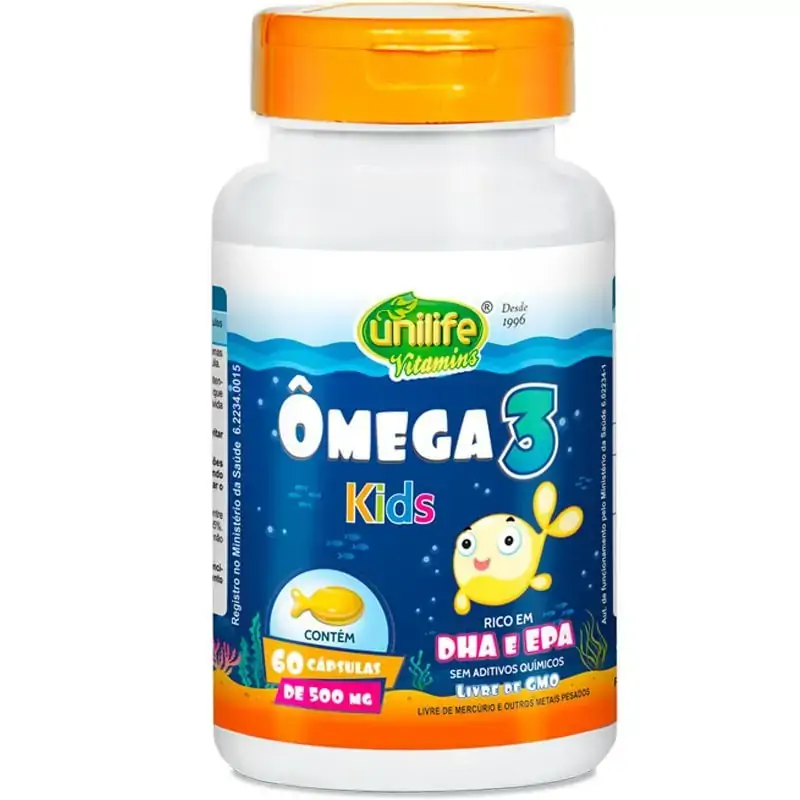 Omega 3 Kids 500mg 60caps Unilife