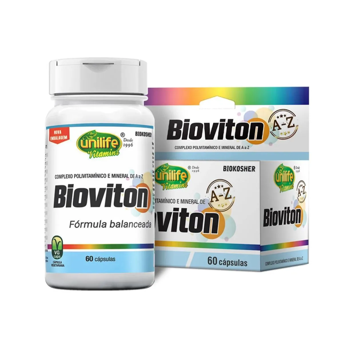 Bioviton Complexo Vitamínico 60cp Unilife