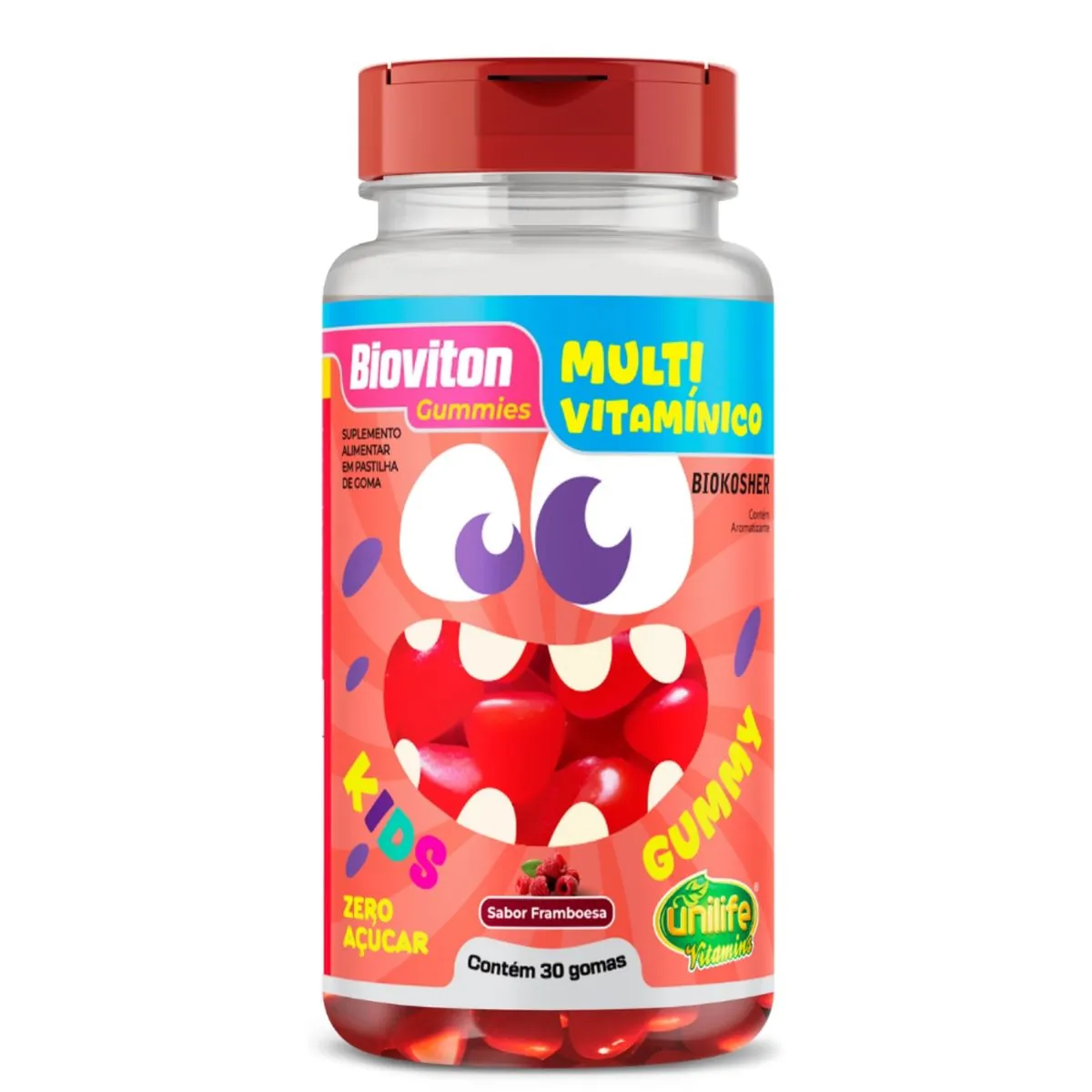 Multivitamínico Kids 30 Gomas 2500mg Unilife