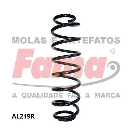 Mola de Suspensão Traseira VOLKSWAGEN CROSSFOX - FAMA AL219R