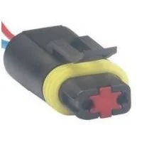 Chicote de Injeção Eletrônica Porta Fêmea 2 Vias - TC CHICOTES TC1023086