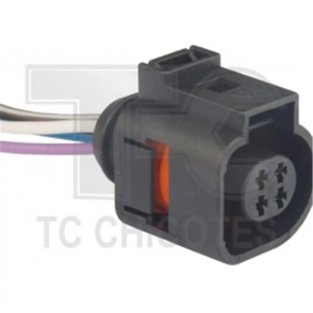 Chicote do Sensor de Temperatura/Cilindro Mestre VOLKSWAGEN FOX/UP 4 Vias - TC CHICOTES TC1041154