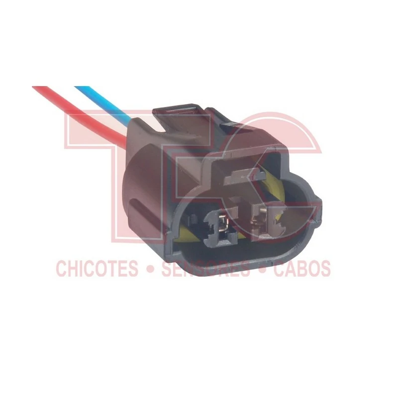 Chicote de Injeção Eletrônica Porta Fêmea 2 Vias - TC CHICOTES TC1021705