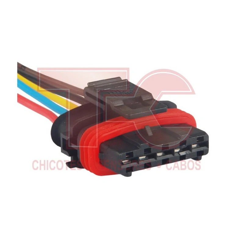 Chicote de Injeção Eletrônica Porta Fêmea 5 Vias 1.6mm - TC CHICOTES TC1051839