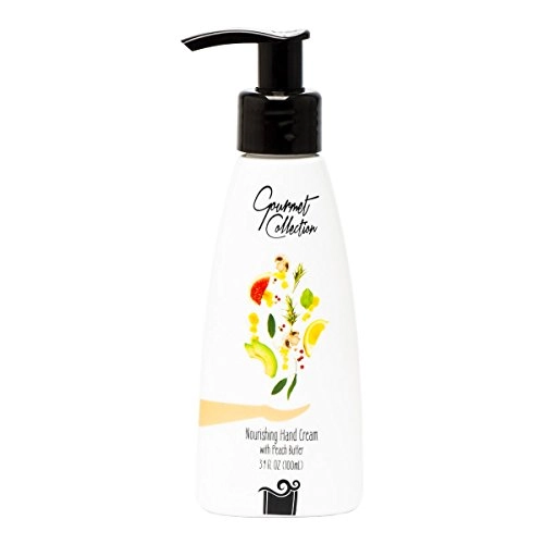 Acqua Aroma Gourmet Collection Nourishing Hand Cream With Peach Butter 3.4 Fl Oz 100ml