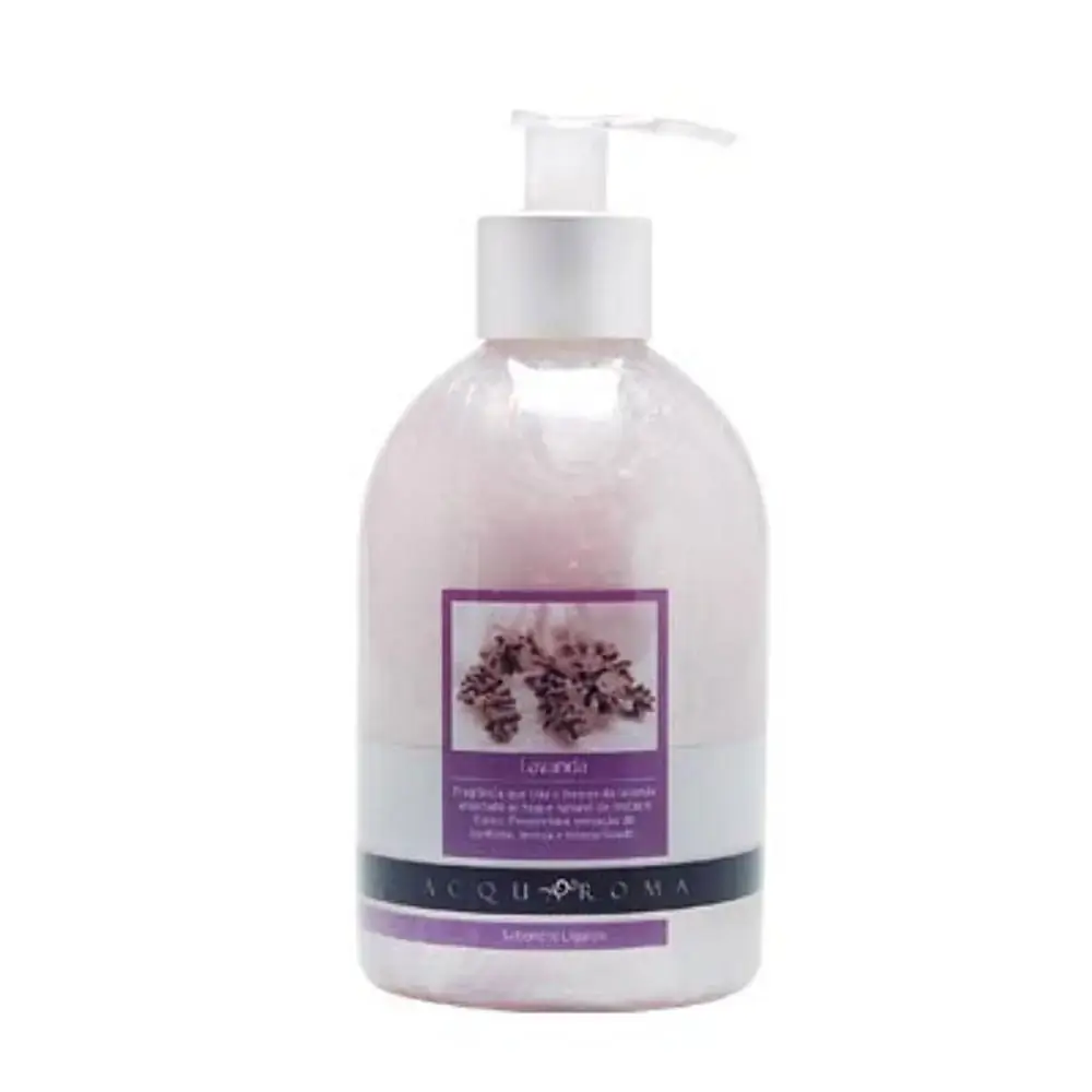 Sabonete Liquido Lavanda 380ml Acquaroma