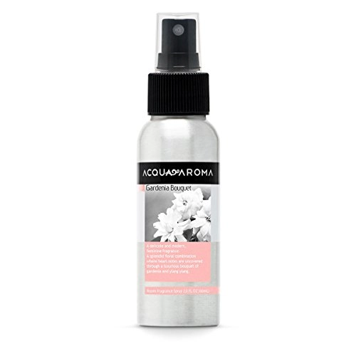 Acqua Aroma Everyday Collection Gardenia Bouquet Room Fragrance Spray 2.0 Fl Oz 60ml