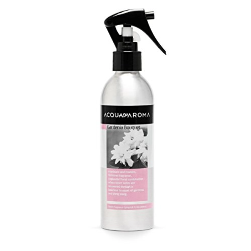 Acqua Aroma Everyday Collection Gardenia Bouquet Room Fragrance Spray 6.8 Fl Oz 200ml