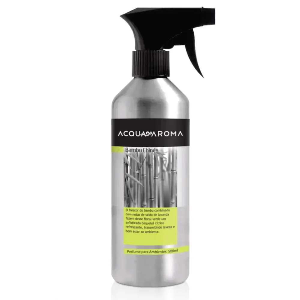 Aromatizador Amb. 500ml Bambu Chines Acquaroma