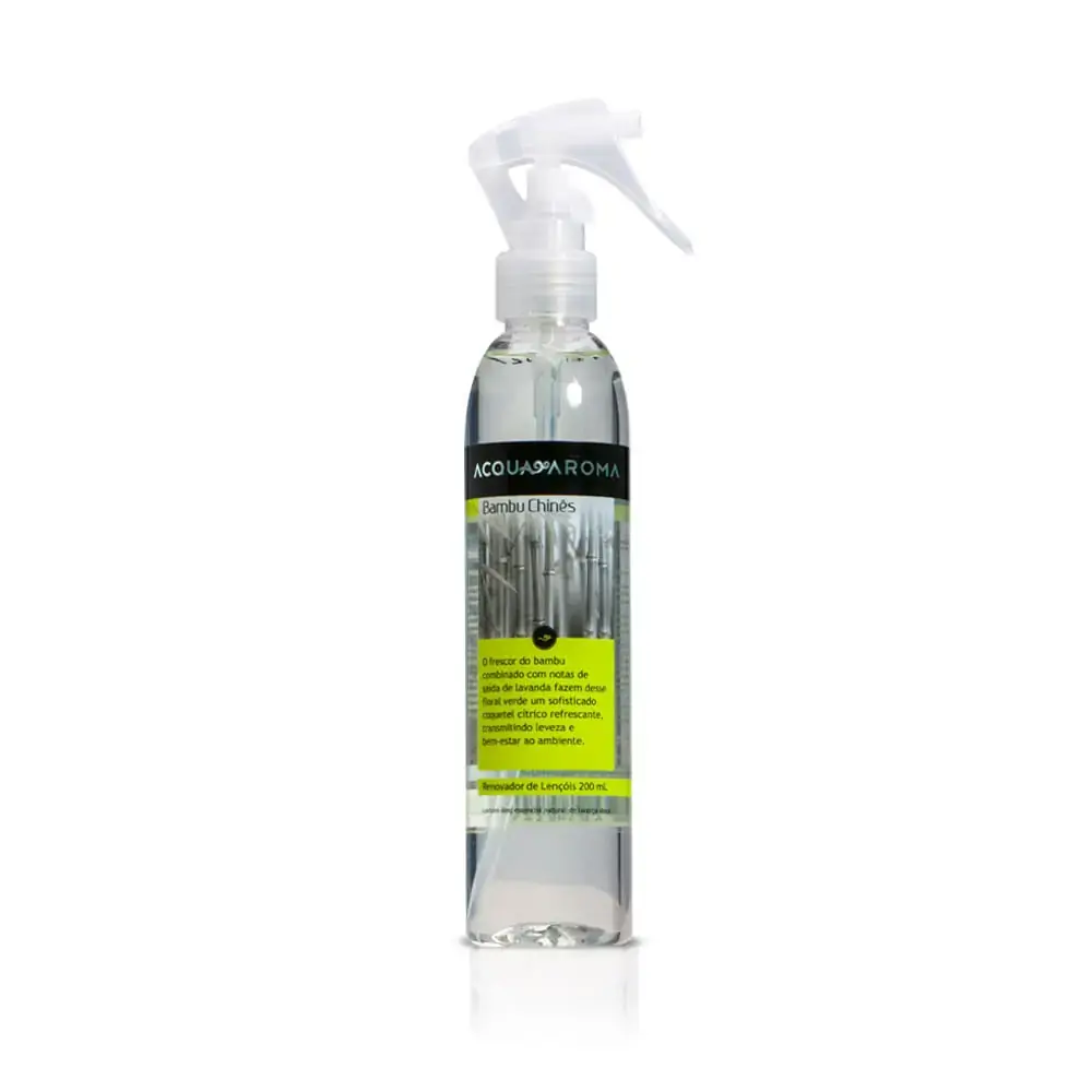 Renovador Lencois Bambu Chines 200ml Acquaroma