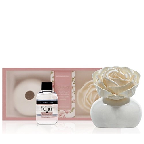 Acqua Aroma Romance Collection Flower Diffuser Gift Set