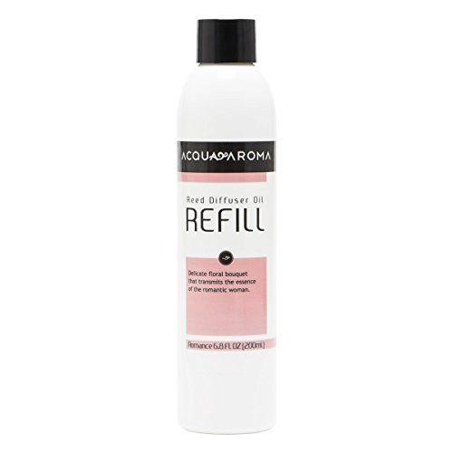 Acqua Aroma Romance Collection Reed Diffuser Oil Refill 6.8 Fl Oz 200ml