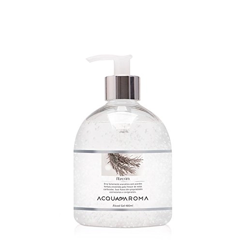Alcool Em Gel Acquaroma Alecrim 480ml Acquaroma