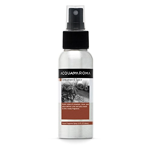 Acqua Aroma Everyday Collection Cinnamon Spice Room Fragrance Spray 2.0 Fl Oz 60ml