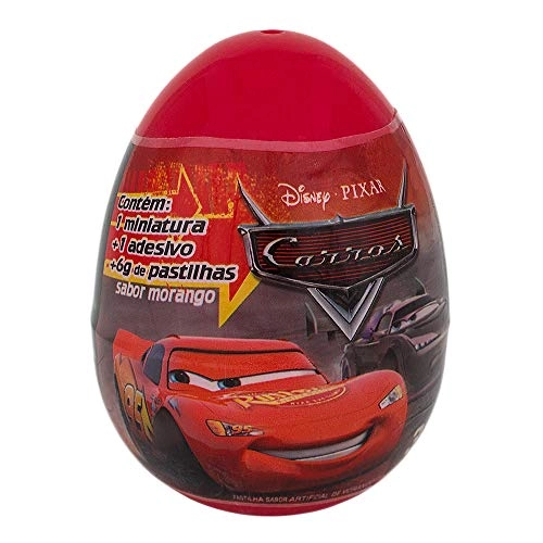 Ovo Surpresa Disney Carros Ref:2546