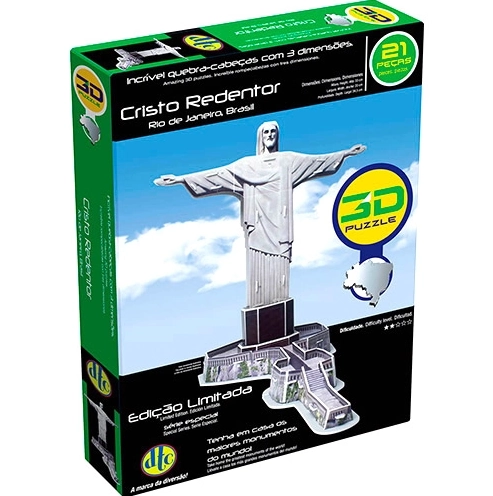 3d Puzzle Cristo Redentor Dtc