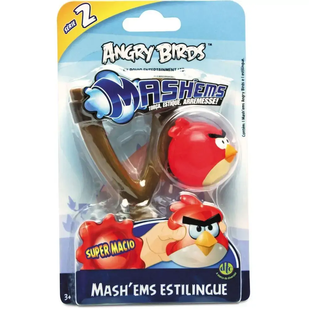 Mashems Estilingue Angry Birds Unidade