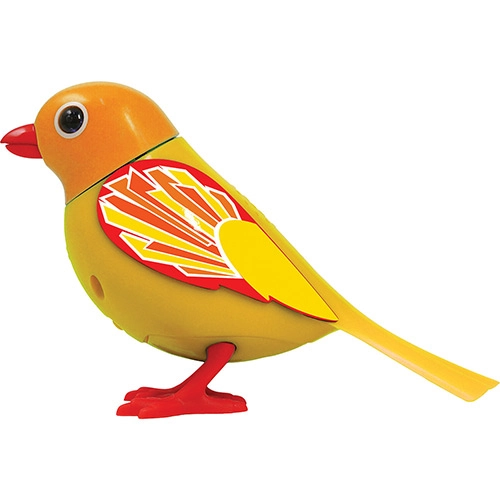 Pássaro Eletrônico Digibirds Sunbeam Amarelo/laranja Dtc