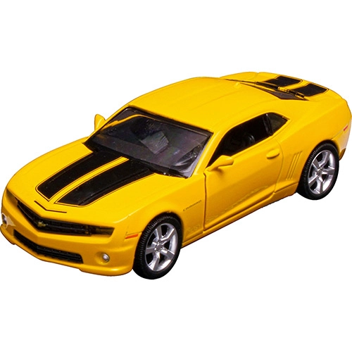 Carrinho Tunado Irado Chevrolet Camaro Amarelo Dtc