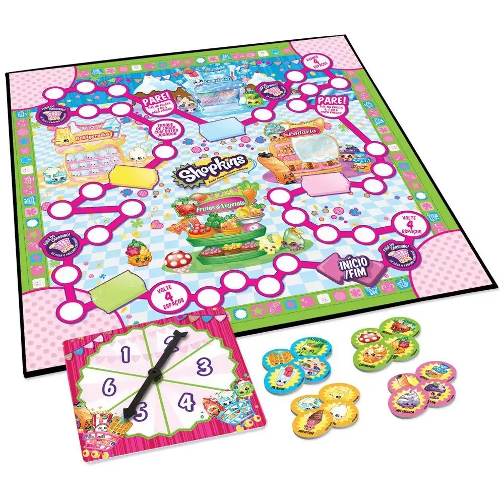 Brinq.dtc Shopkins Corrida Mercadinho