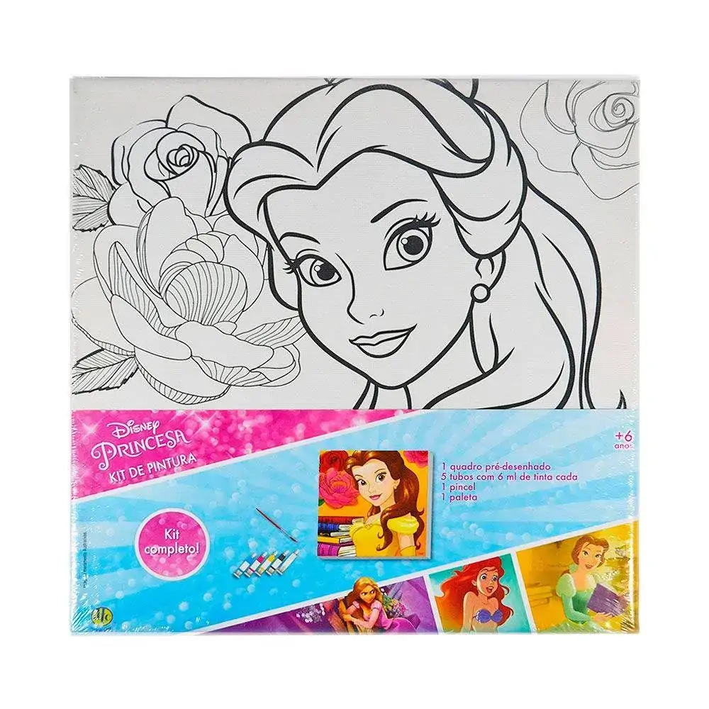 Brinq.dtc Kit Pintura Disney