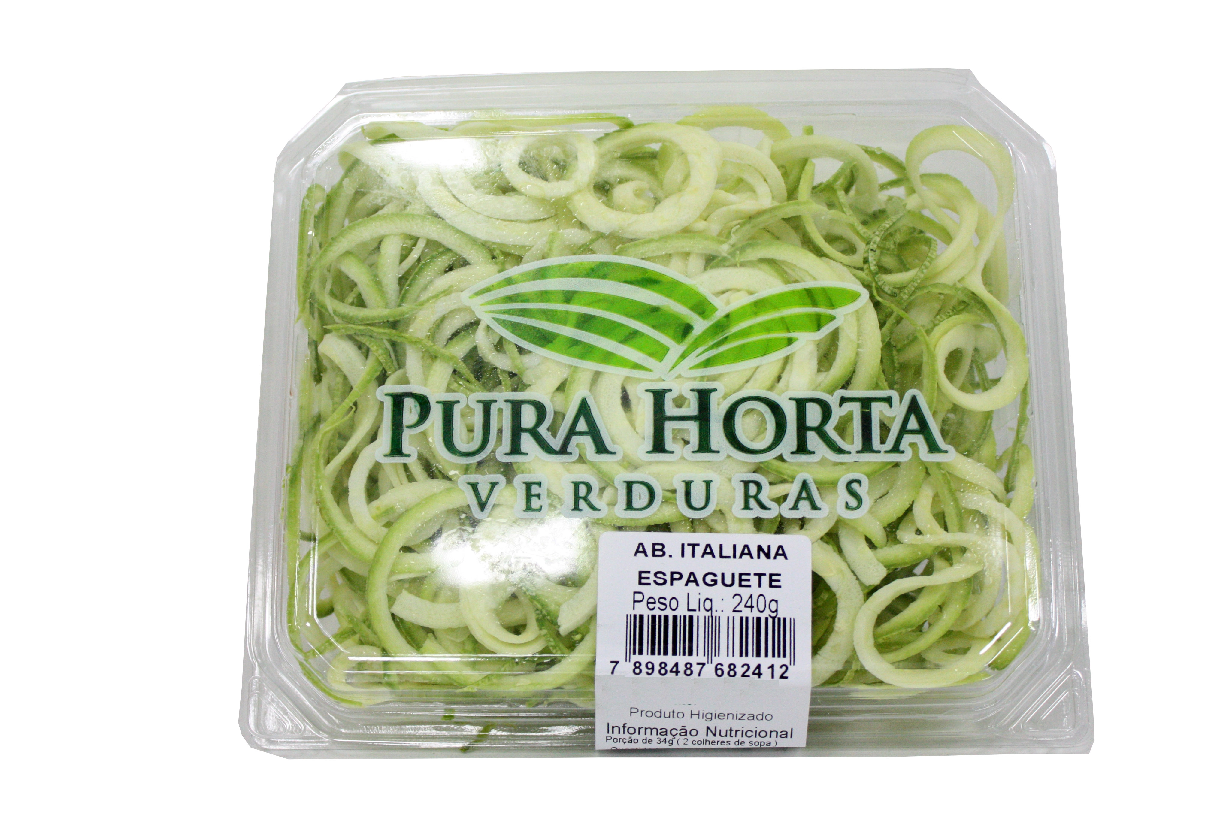 Na Abobrinha Italiana Espaguete 240g